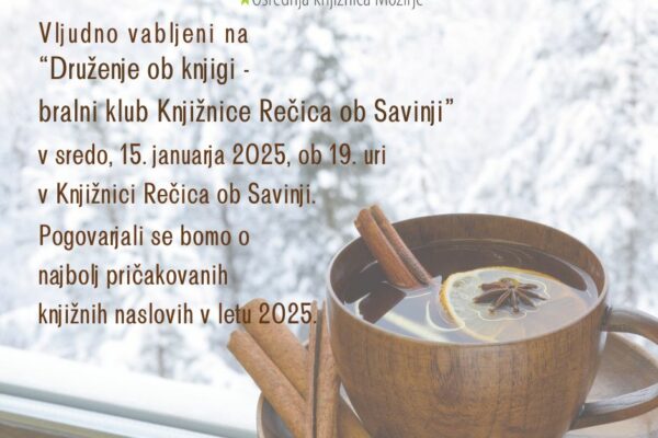 Bralni klub Knjižnice Rečica ob Savinji