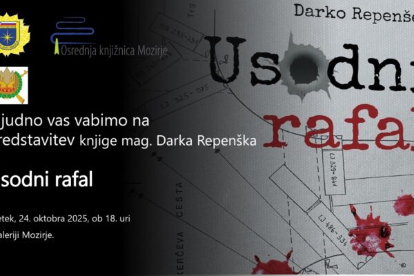 Predstavitev knjige Usodni rafal