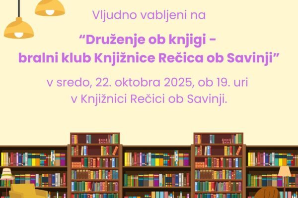 Bralni klub Knjižnice Rečica
