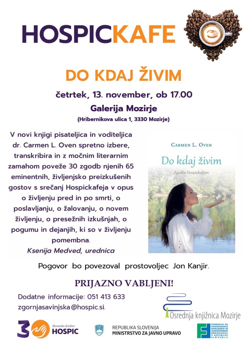 Vabilo na Hospickafe
