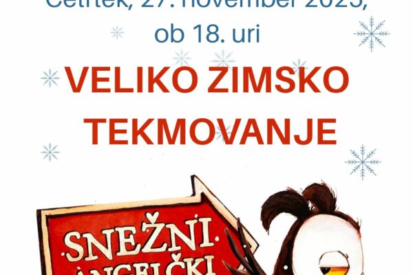 Vabilo na uro pravljic v Knjižnico Nazarje.