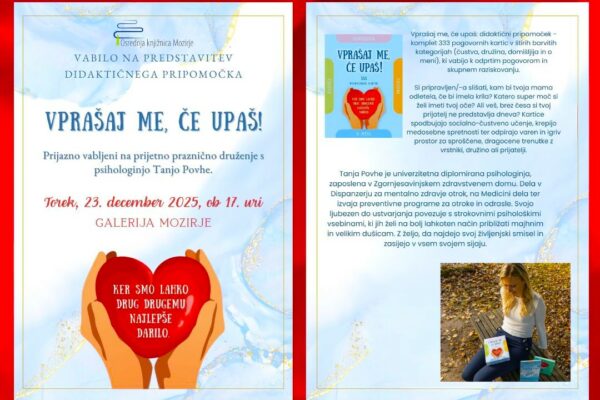 Vabilo na predstavitev didaktičnega pripomočka