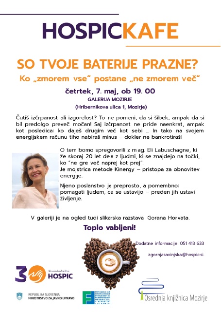 Vabilo na pogovor o izčrpanosti in izgorelosti