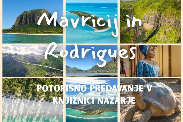 Vabilo na potopisno predavanje.