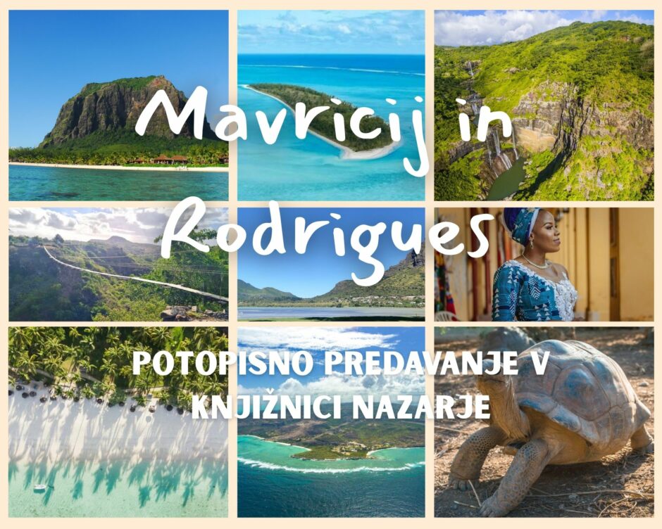 Vabilo na potopisno predavanje.
